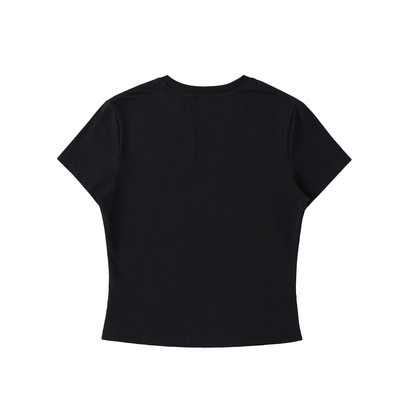 "Elite Mom" Bodycon Crewneck T-Shirt